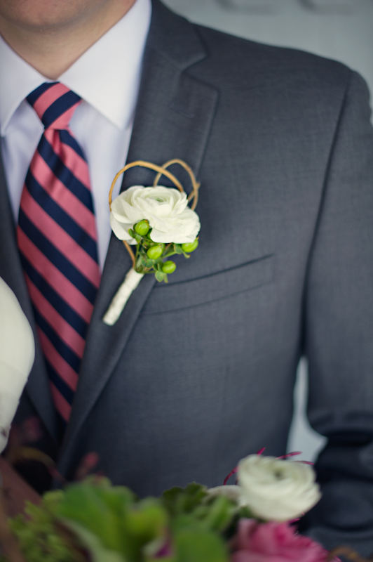 berry boutonniere